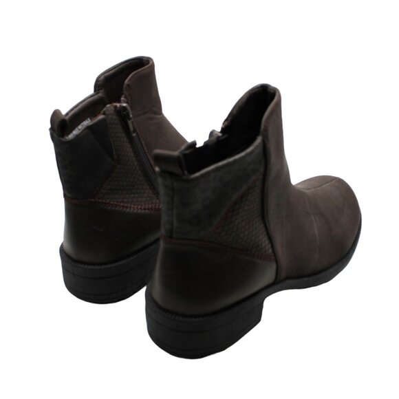 Easy Street Brown Boots - Picture 6 of 8